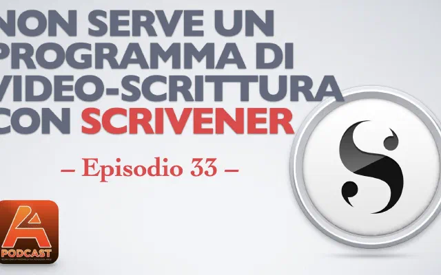 33. Introduzione a Scrivener
