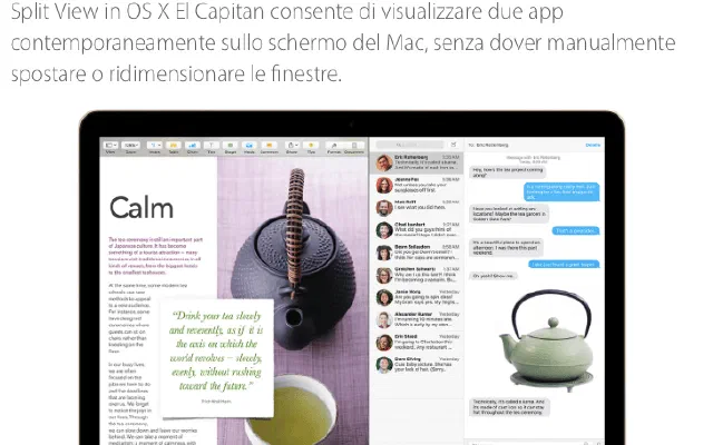 Split View per Mac: come lavorare e scrivere concentrati