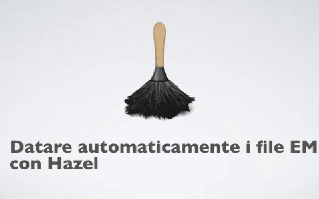 Datare automaticamente i file EML