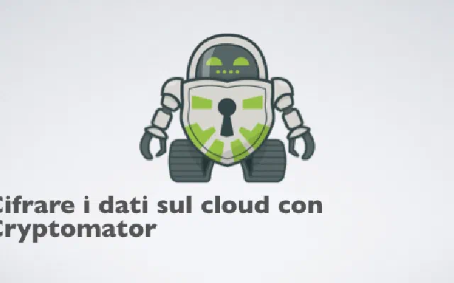 Cifrare i dati sul cloud con Cryptomator