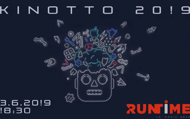 Commento al WWDC Apple 2019: Kinotto 20!9 in diretta il 3 Giugno 2019 dalle 18:30 su RunTime
