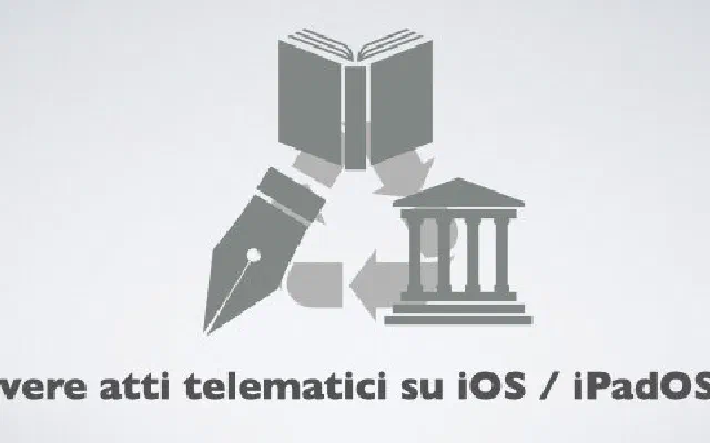 Scrivere atti telematici su iOS / iPadOS