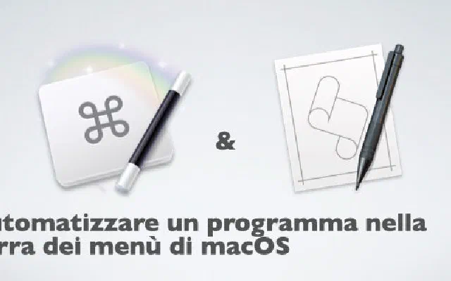 Automatizzare un programma nella barra dei menù di macOS