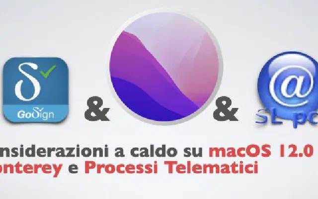 Considerazioni a caldo su macOS 12.0 Monterey ed il PCT