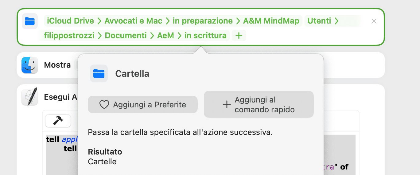 Immagine del comando rapido