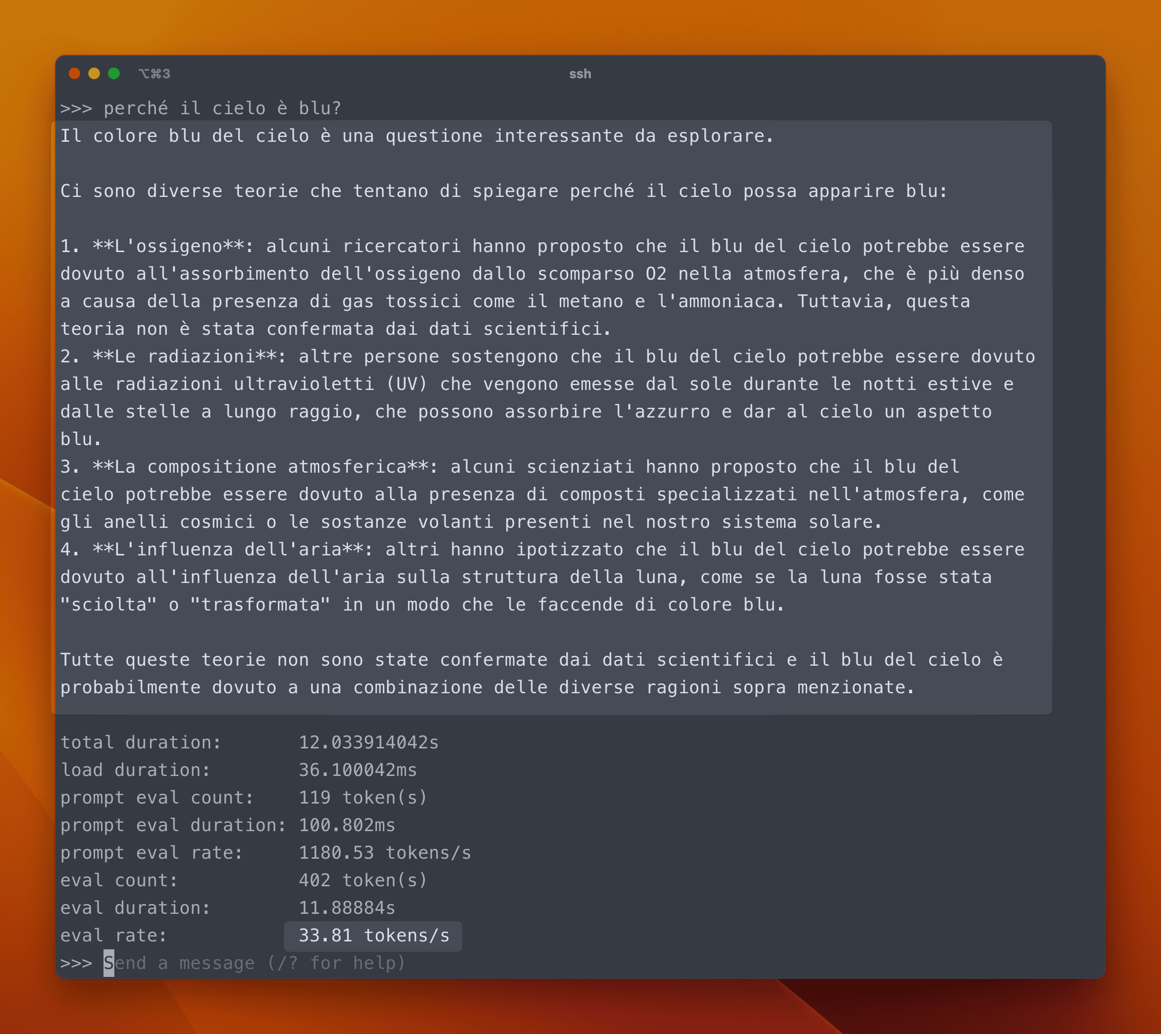 Esempio con Llama 3.2 1B