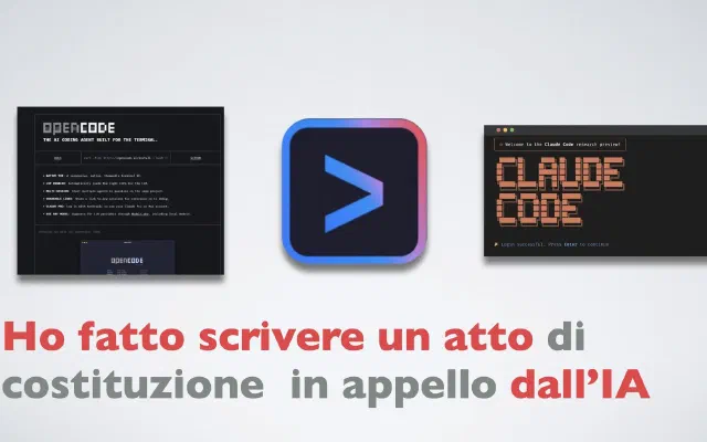 Ho fatto scrivere un atto di costituzione in appello dall’IA…
