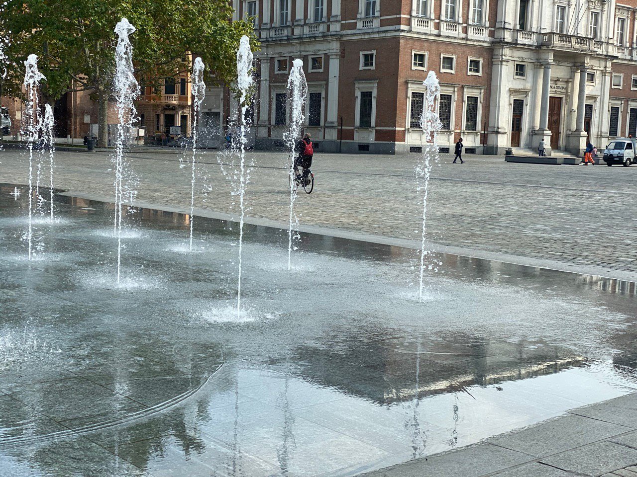   Dettaglio delle goccie d’acqua  