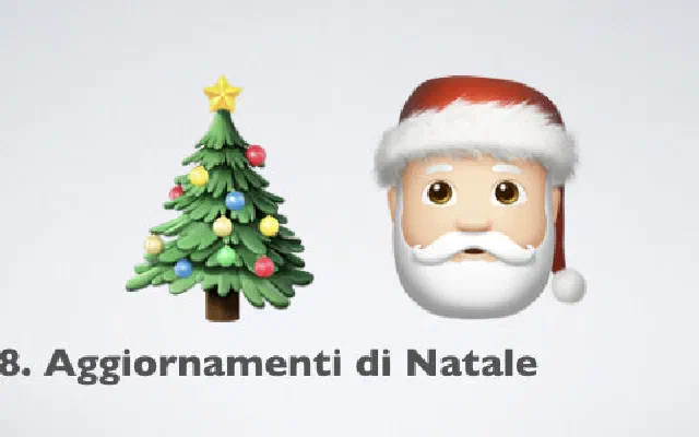 18. Aggiornamenti di Natale 🎄🎅🏻