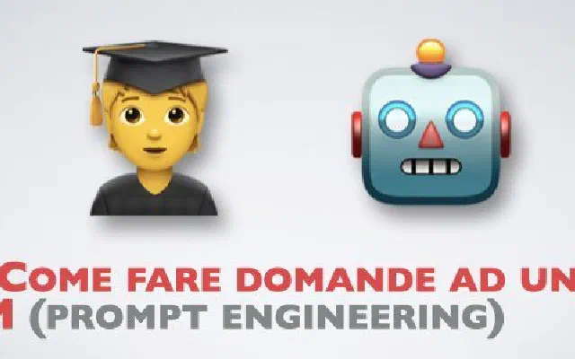 58. Come fare domande ad un LLM (prompt engineering)